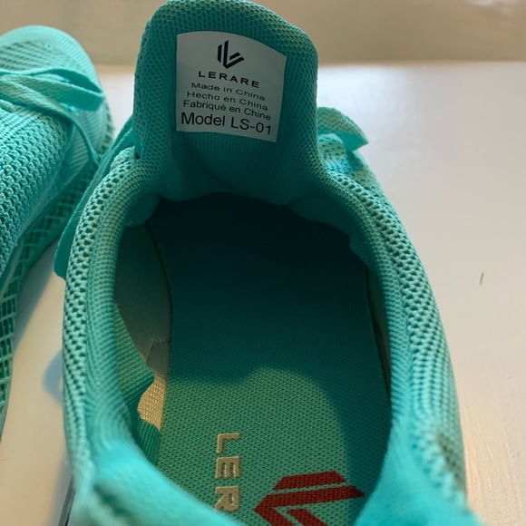 Lafare Size 12 athletic shoe Mint Green - Picture 5 of 6